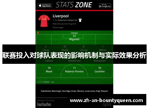 联赛投入对球队表现的影响机制与实际效果分析